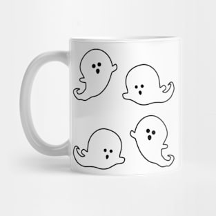 Ghost- Halloween Lover Sticker pack Mug